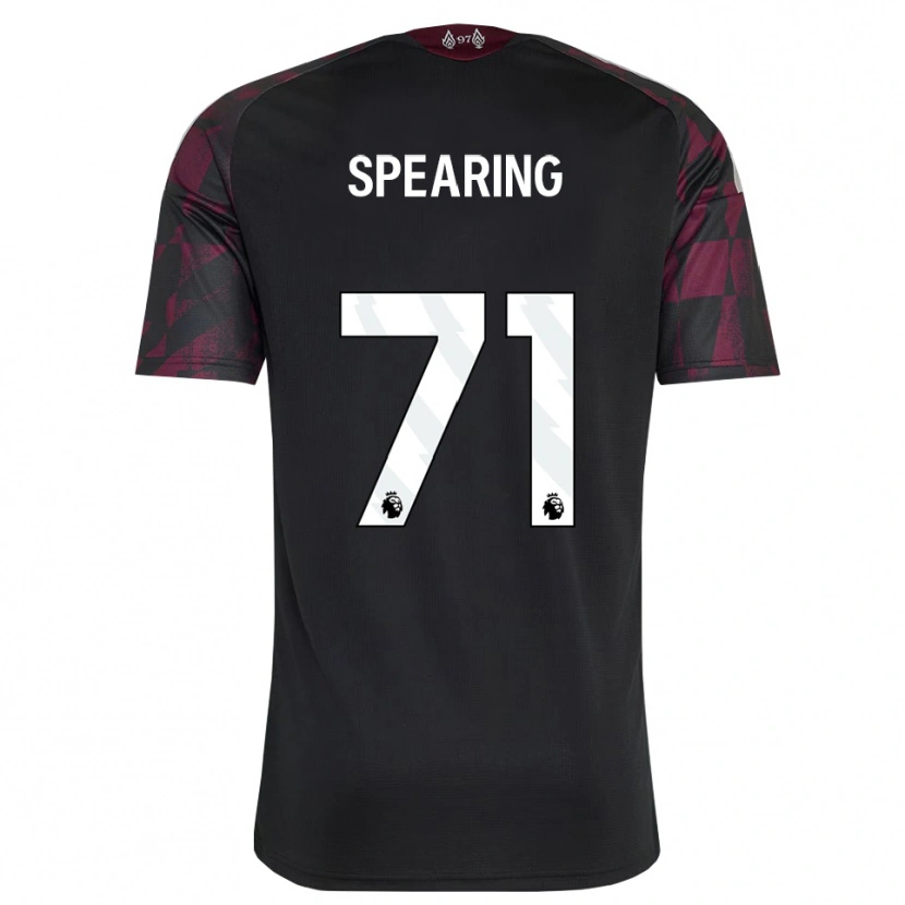 Danxen Dames Jay Spearing #71 Zwart Wit Paars Thuisshirt Derde Tenue 2026/27 T-Shirt