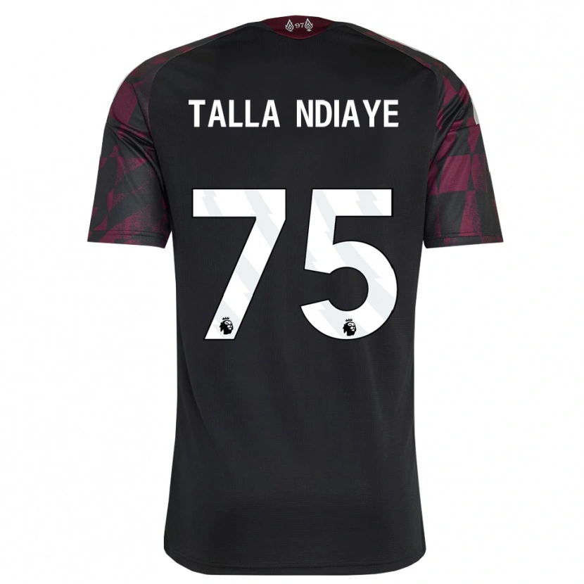 Danxen Dames Mor Talla Ndiaye #75 Zwart Wit Paars Thuisshirt Derde Tenue 2026/27 T-Shirt