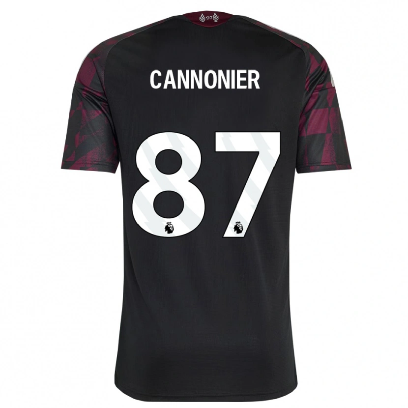 Danxen Dames Oakley Cannonier #87 Zwart Wit Paars Thuisshirt Derde Tenue 2026/27 T-Shirt