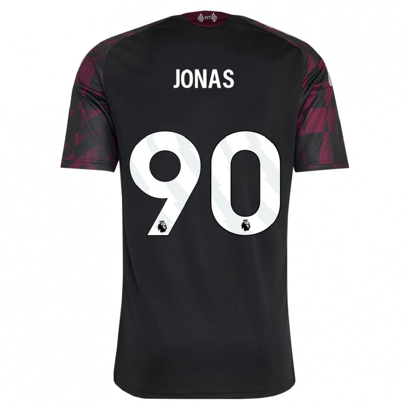 Danxen Dames Lee Jonas #90 Zwart Wit Paars Thuisshirt Derde Tenue 2026/27 T-Shirt