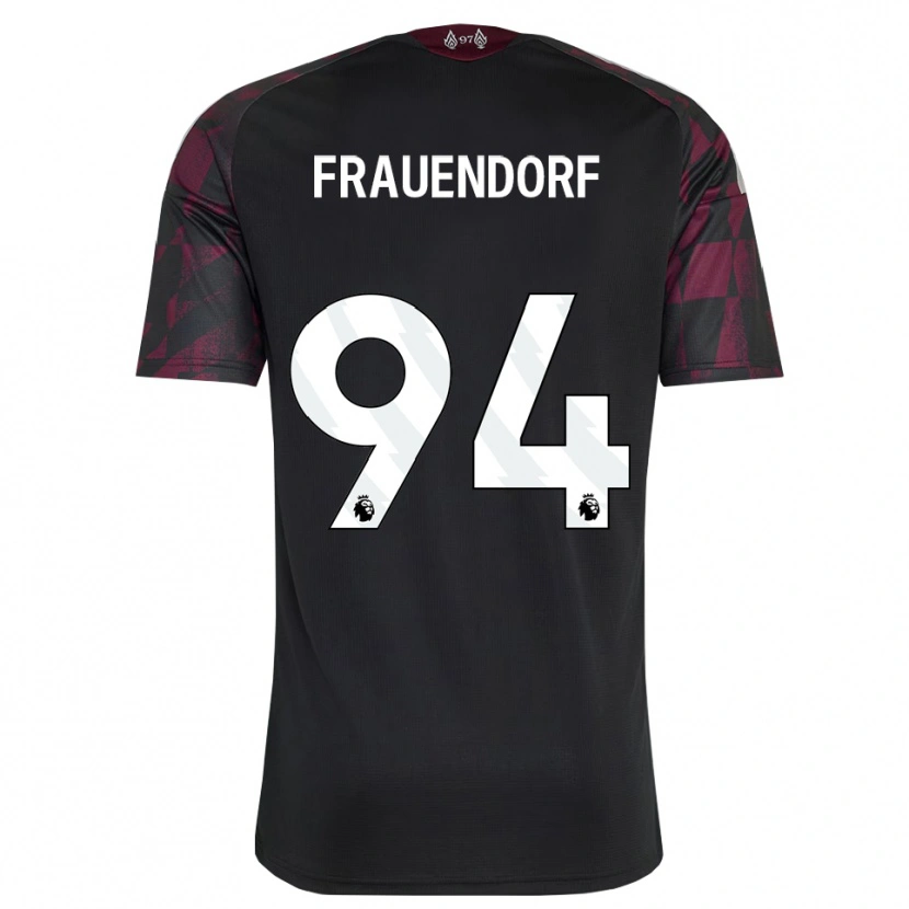 Danxen Dames Melkamu Frauendorf #94 Zwart Wit Paars Thuisshirt Derde Tenue 2026/27 T-Shirt