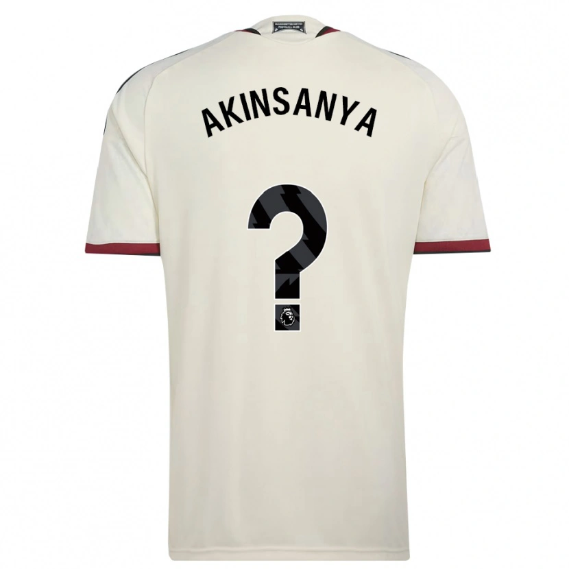 Danxen Dames Joseph Akinsanya #0 Beige Zwart Rood Thuisshirt Derde Tenue 2026/27 T-Shirt