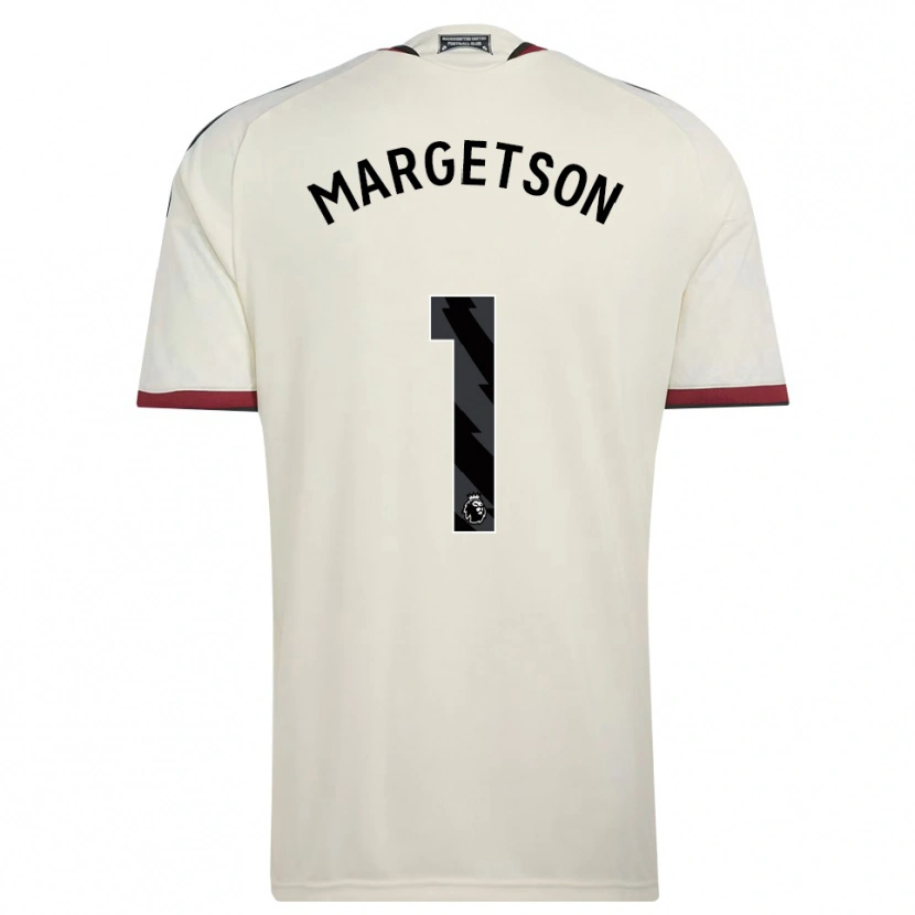 Danxen Dames Kit Margetson #1 Beige Zwart Rood Thuisshirt Derde Tenue 2026/27 T-Shirt