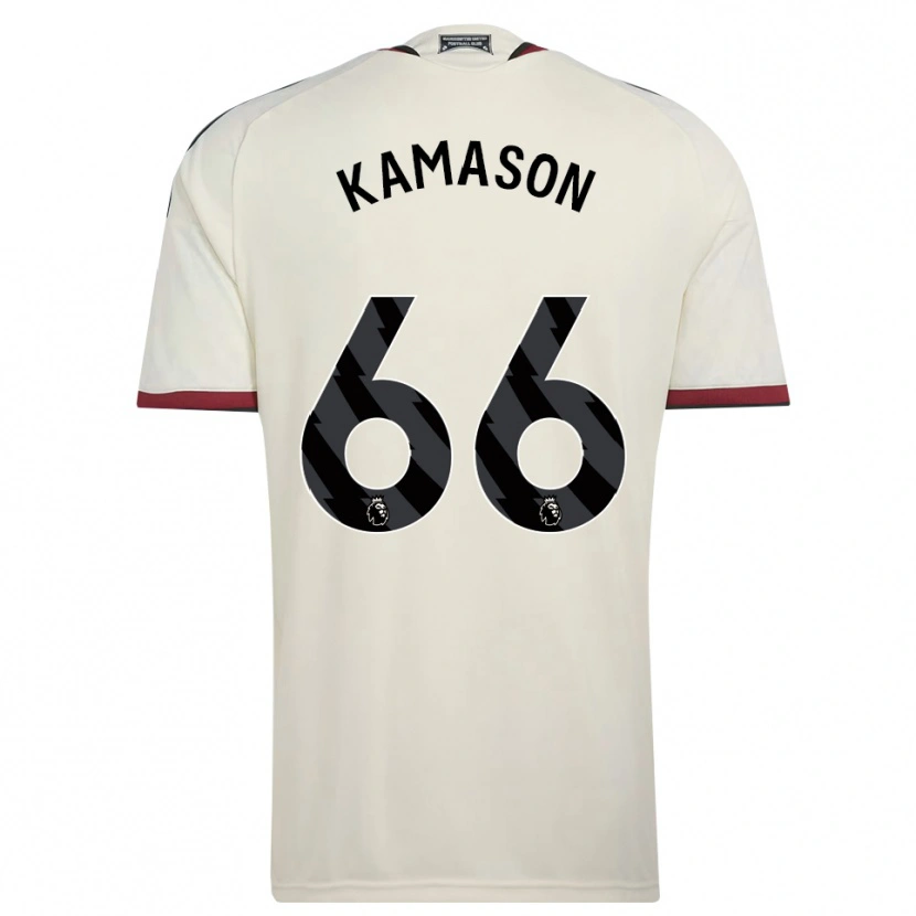 Danxen Dames Jaydan Kamason #66 Beige Zwart Rood Thuisshirt Derde Tenue 2026/27 T-Shirt