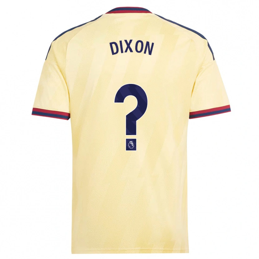 Danxen Dames Danny Dixon #0 Licht Geel Middernachtblauw Thuisshirt Derde Tenue 2026/27 T-Shirt