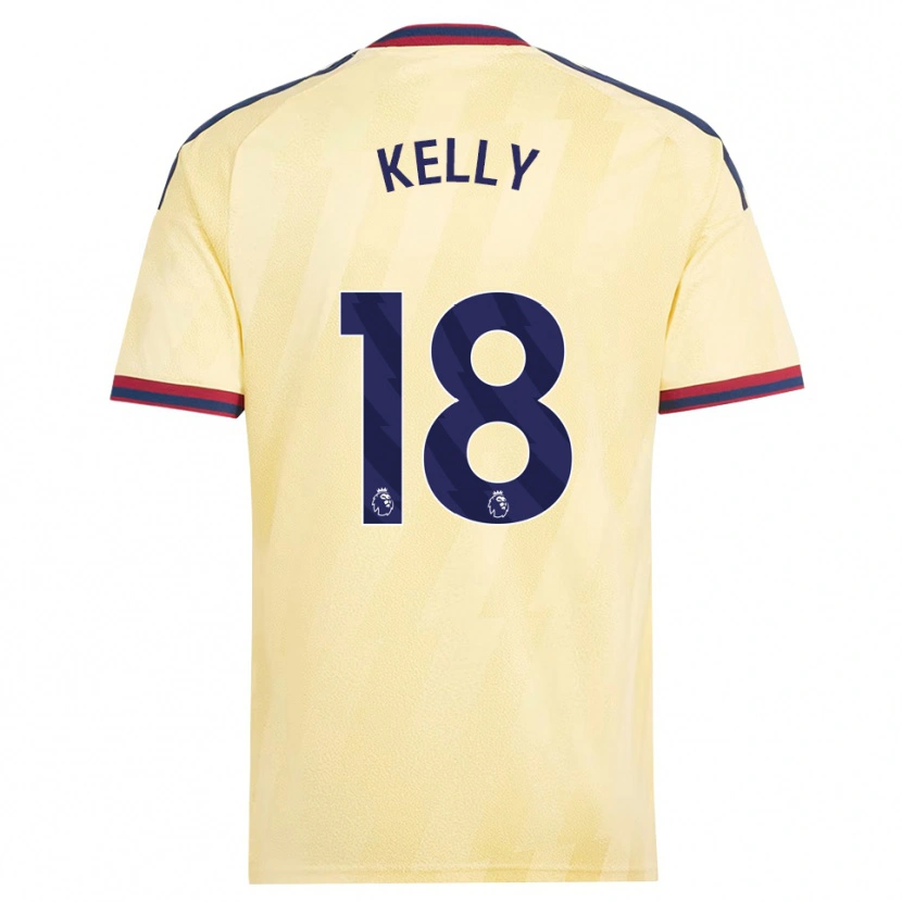 Danxen Dames Chloe Kelly #18 Licht Geel Middernachtblauw Thuisshirt Derde Tenue 2026/27 T-Shirt