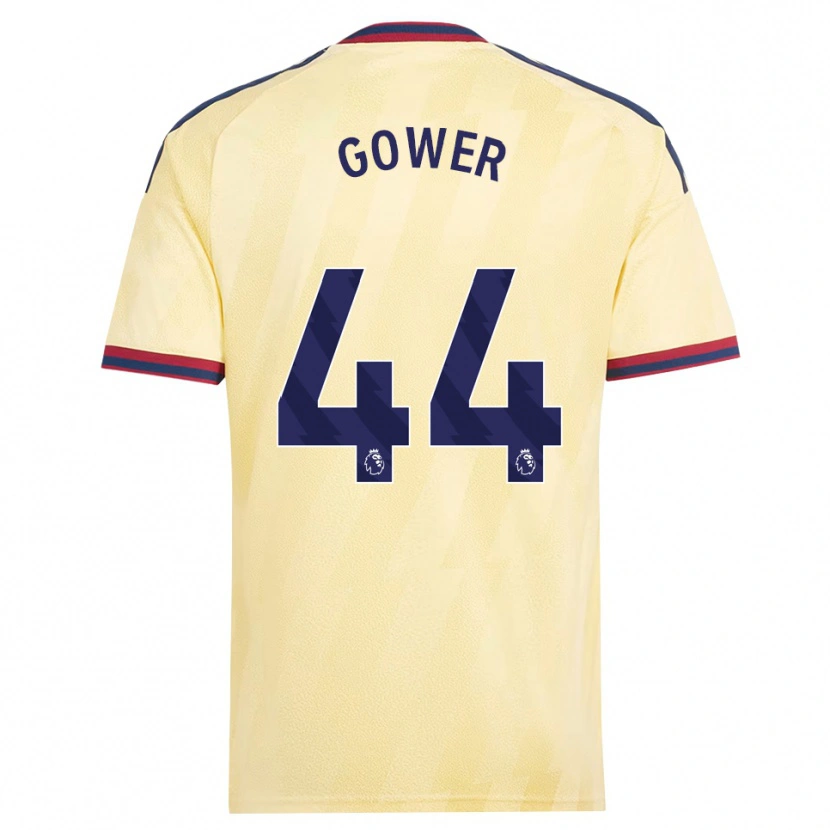 Danxen Dames Jimi Gower #44 Licht Geel Middernachtblauw Thuisshirt Derde Tenue 2026/27 T-Shirt