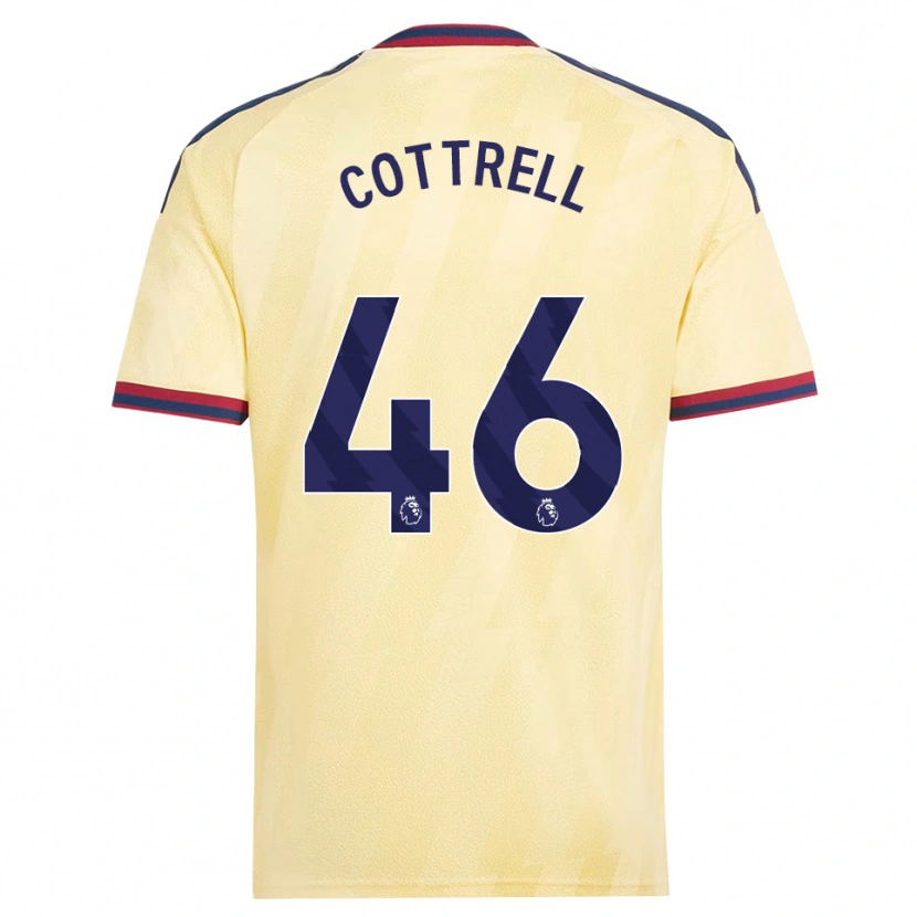 Danxen Dames Ben Cottrell #46 Licht Geel Middernachtblauw Thuisshirt Derde Tenue 2026/27 T-Shirt