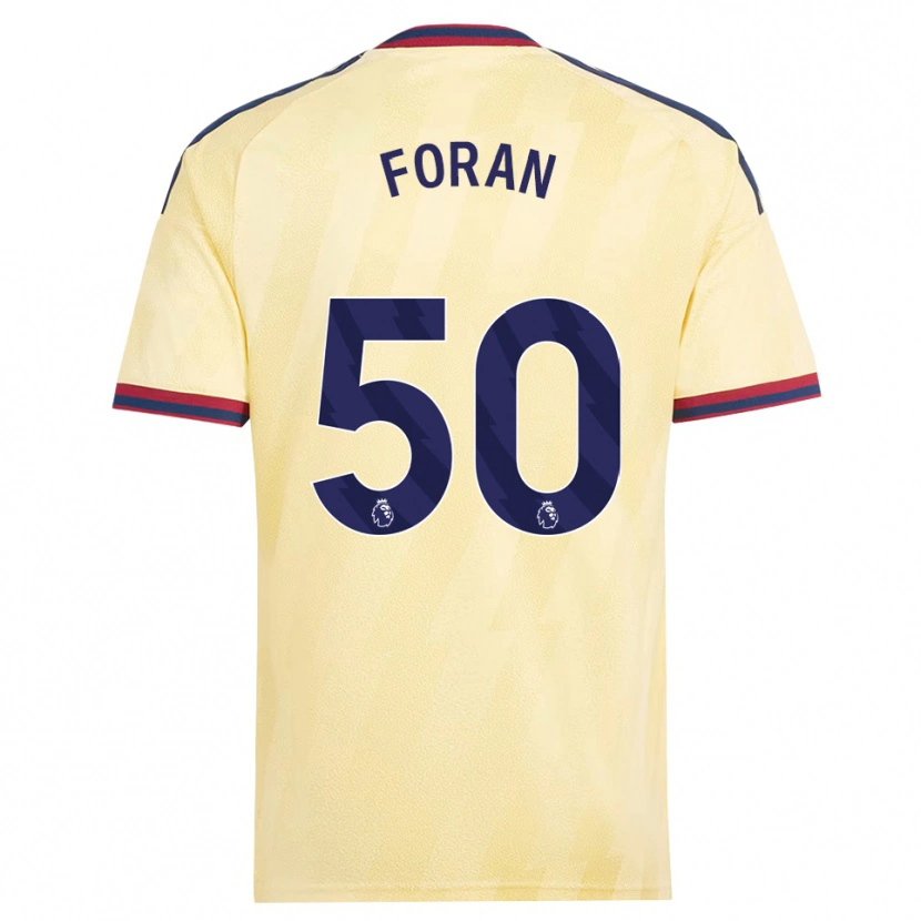 Danxen Dames Taylor Foran #50 Licht Geel Middernachtblauw Thuisshirt Derde Tenue 2026/27 T-Shirt