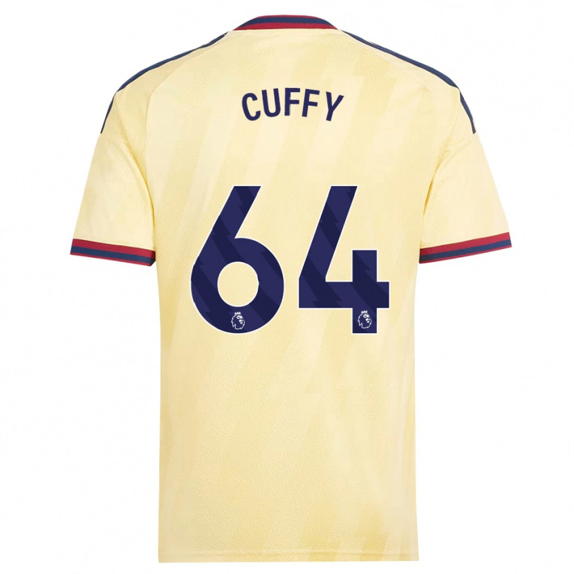 Danxen Dames Brooke Norton Cuffy #64 Licht Geel Middernachtblauw Thuisshirt Derde Tenue 2026/27 T-Shirt