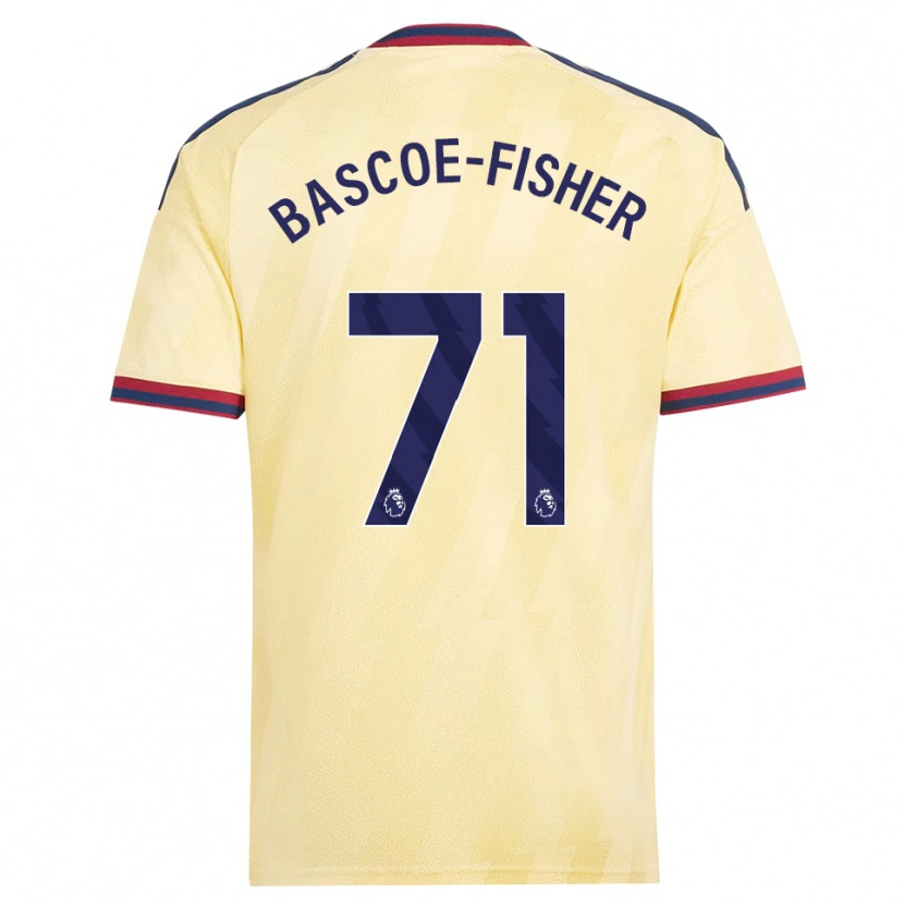Danxen Dames Jakai Bascoe-Fisher #71 Licht Geel Middernachtblauw Thuisshirt Derde Tenue 2026/27 T-Shirt