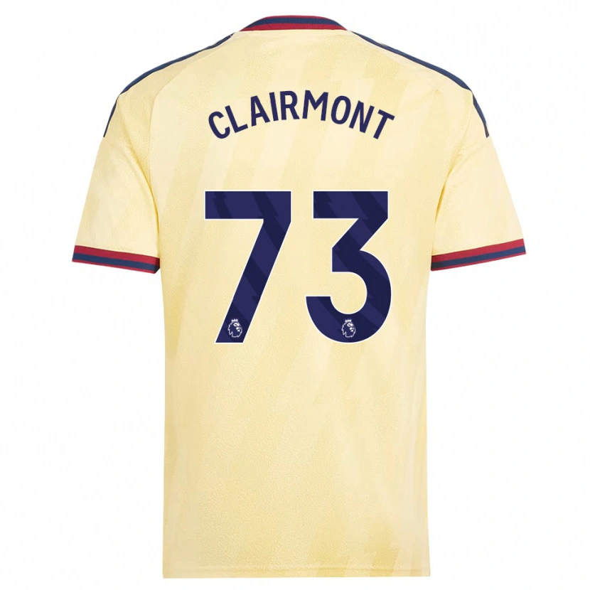 Danxen Dames Reece Clairmont #73 Licht Geel Middernachtblauw Thuisshirt Derde Tenue 2026/27 T-Shirt