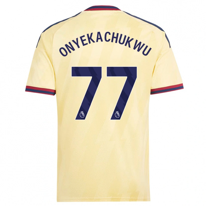 Danxen Dames Samuel Onyekachukwu #77 Licht Geel Middernachtblauw Thuisshirt Derde Tenue 2026/27 T-Shirt