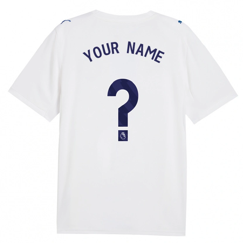 Danxen Dames Uw Naam #0 Marine Wit Thuisshirt Derde Tenue 2026/27 T-Shirt