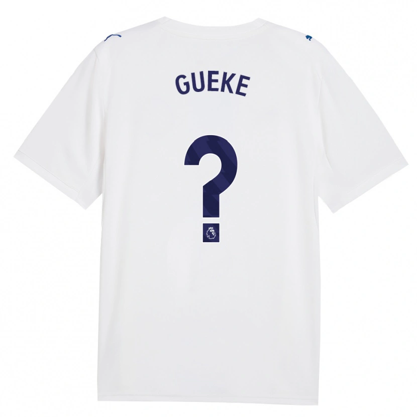 Danxen Dames William Gueke #0 Marine Wit Thuisshirt Derde Tenue 2026/27 T-Shirt