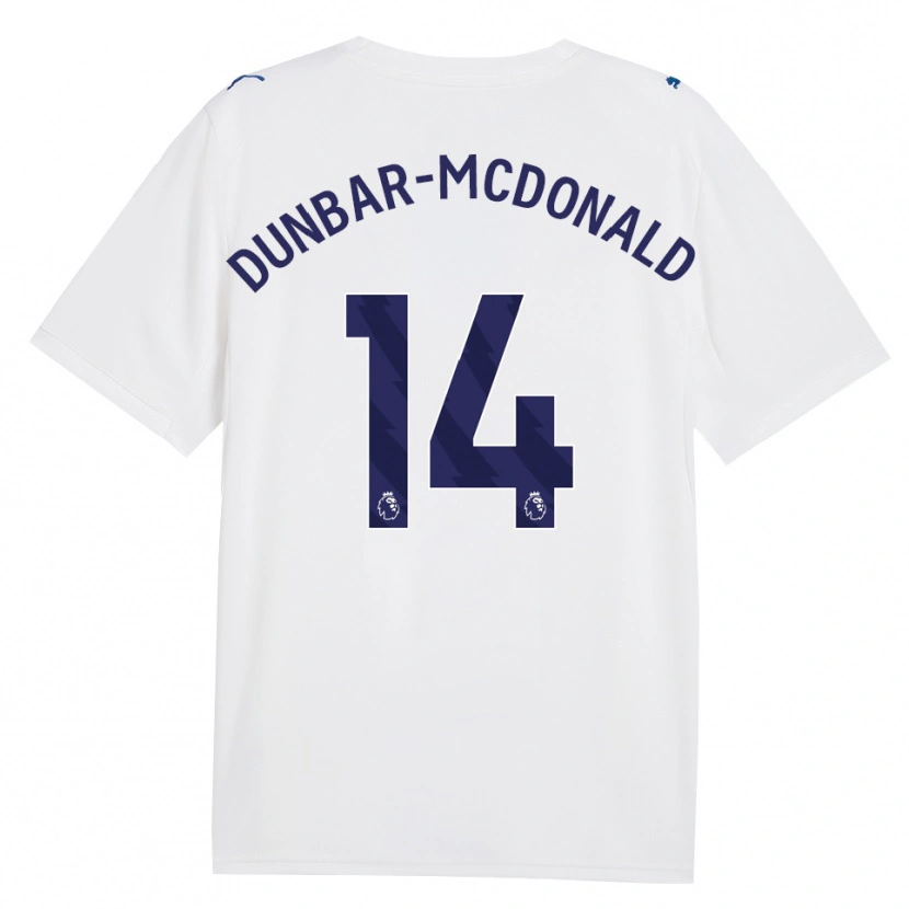 Danxen Dames Christian Dunbar-Mcdonald #14 Marine Wit Thuisshirt Derde Tenue 2026/27 T-Shirt