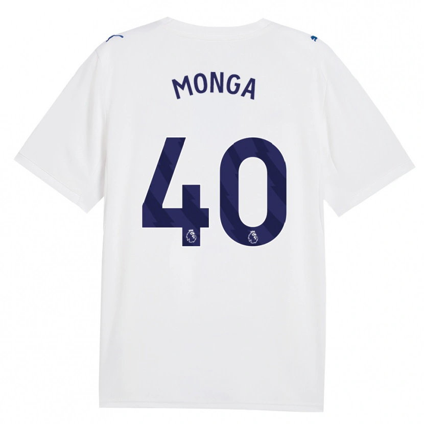 Danxen Dames Jeremy Monga #40 Marine Wit Thuisshirt Derde Tenue 2026/27 T-Shirt