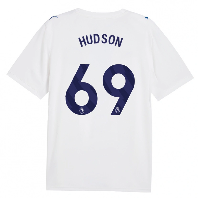 Danxen Dames Max Hudson #69 Marine Wit Thuisshirt Derde Tenue 2026/27 T-Shirt