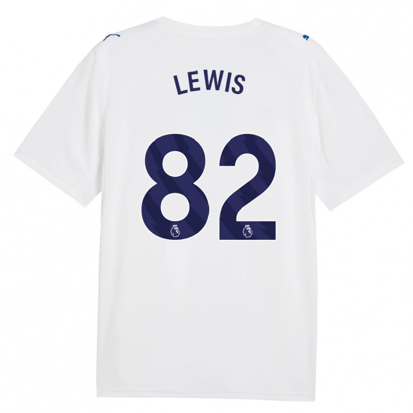 Danxen Dames Rico Lewis #82 Marine Wit Thuisshirt Derde Tenue 2026/27 T-Shirt