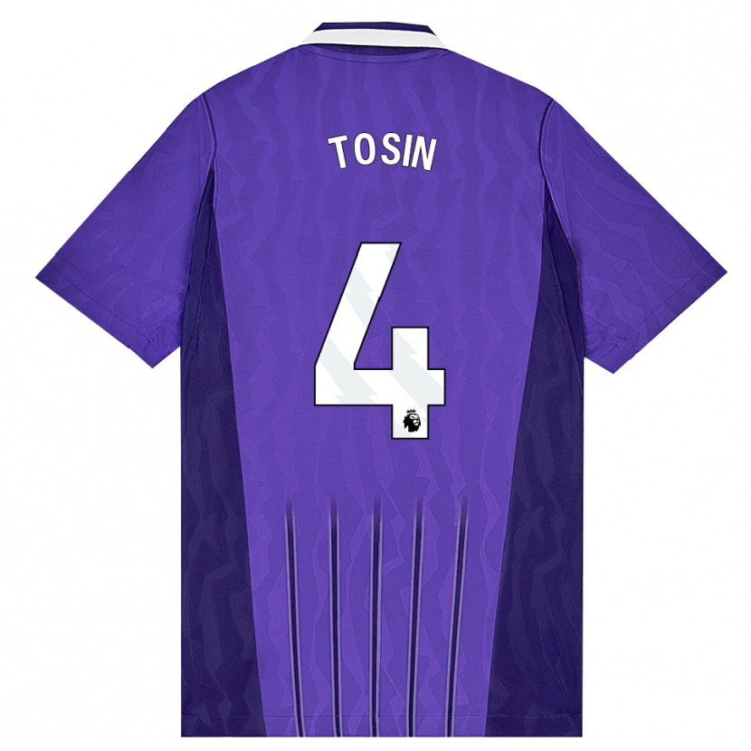 Danxen Dames Tosin Adarabioyo #4 Paars Wit Thuisshirt Derde Tenue 2026/27 T-Shirt