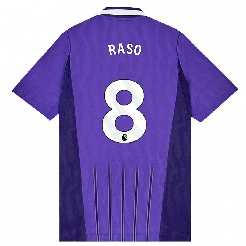 Danxen Dames Hayley Raso #8 Paars Wit Thuisshirt Derde Tenue 2026/27 T-Shirt