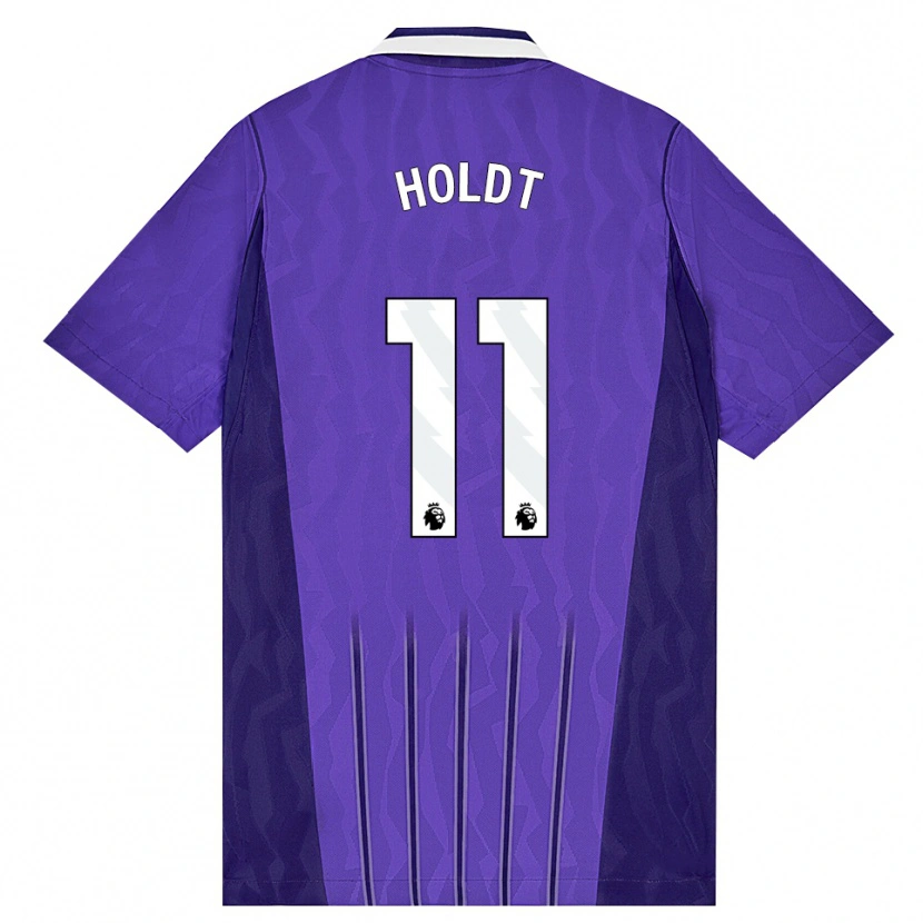 Danxen Dames Olivia Holdt #11 Paars Wit Thuisshirt Derde Tenue 2026/27 T-Shirt