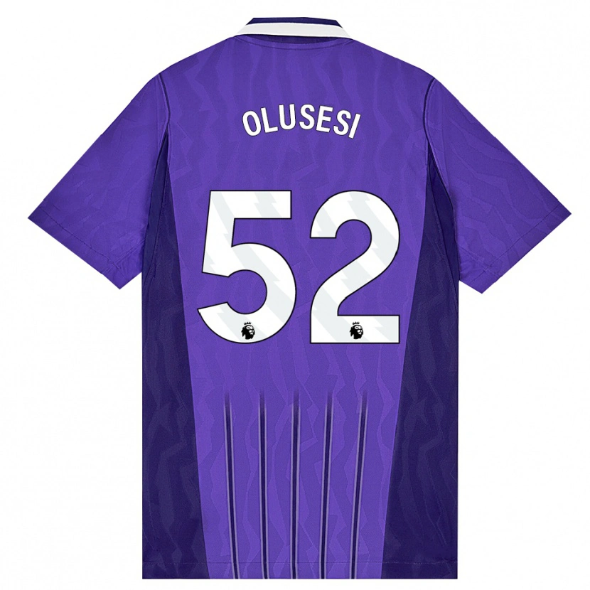 Danxen Dames Callum Olusesi #52 Paars Wit Thuisshirt Derde Tenue 2026/27 T-Shirt