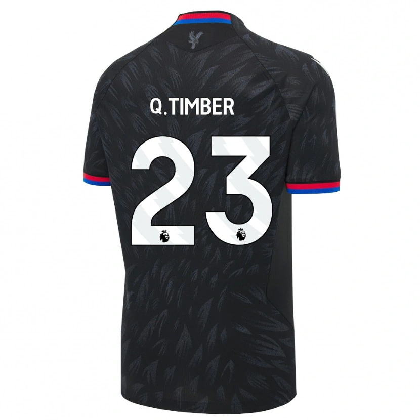 Danxen Dames Quinten Timber #23 Zwart Blauw Rood Uitshirt Uittenue 2026/27 T-Shirt