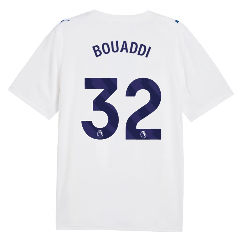 Danxen Dames Ayyoub Bouaddi #32 Marine Wit Thuisshirt Derde Tenue 2026/27 T-Shirt