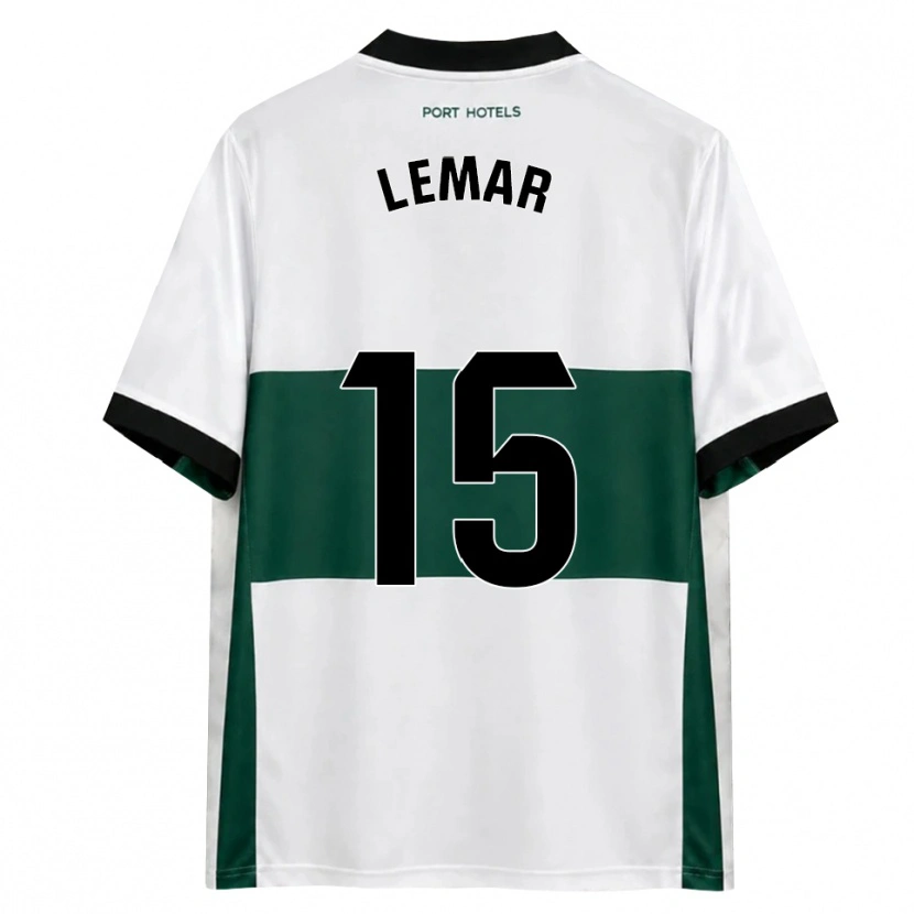 Danxen Kinderen Thomas Lemar #15 Groen Wit Rood Thuisshirt Thuistenue 2026/27 T-Shirt