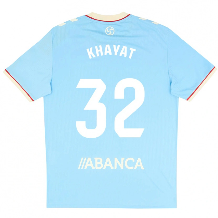 Danxen Kinderen Anthony Khayat #32 Hemelsblauw Wit Rood Thuisshirt Thuistenue 2026/27 T-Shirt