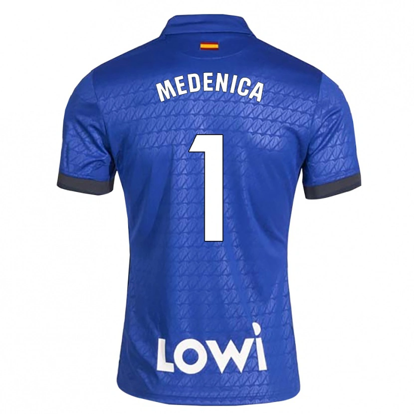 Danxen Kinderen Djordjije Medenica #1 Blauw Wit Zwart Thuisshirt Thuistenue 2026/27 T-Shirt