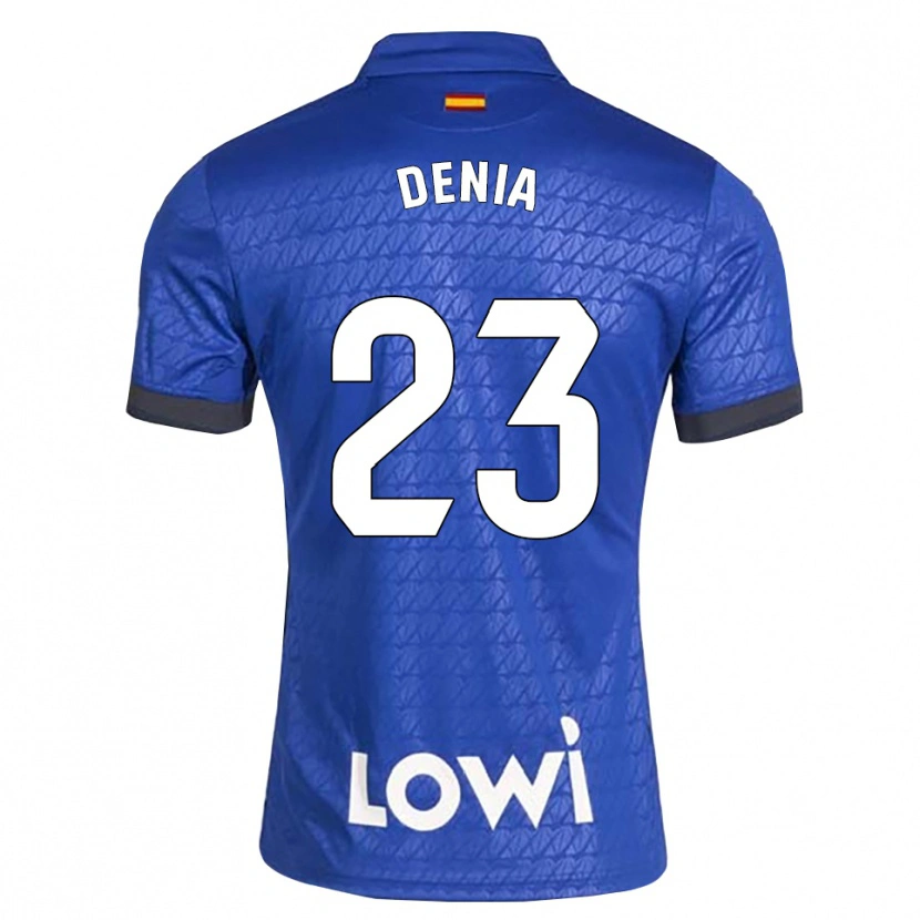 Danxen Kinderen Marcos Denia #23 Blauw Wit Zwart Thuisshirt Thuistenue 2026/27 T-Shirt