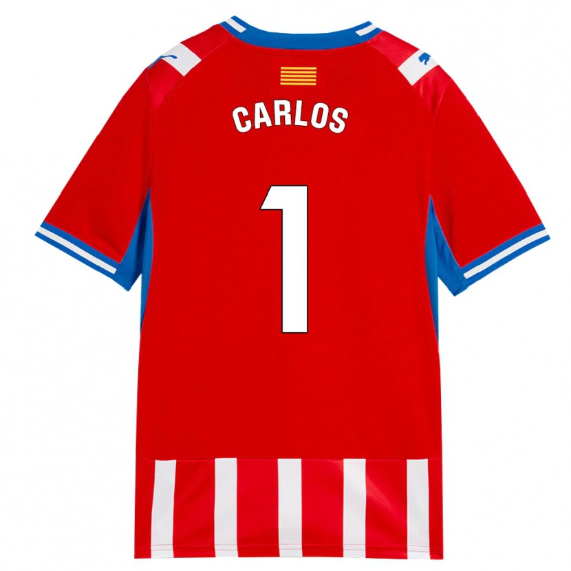 Danxen Kinderen Juan Carlos #1 Rood Wit Hemelsblauw Thuisshirt Thuistenue 2026/27 T-Shirt