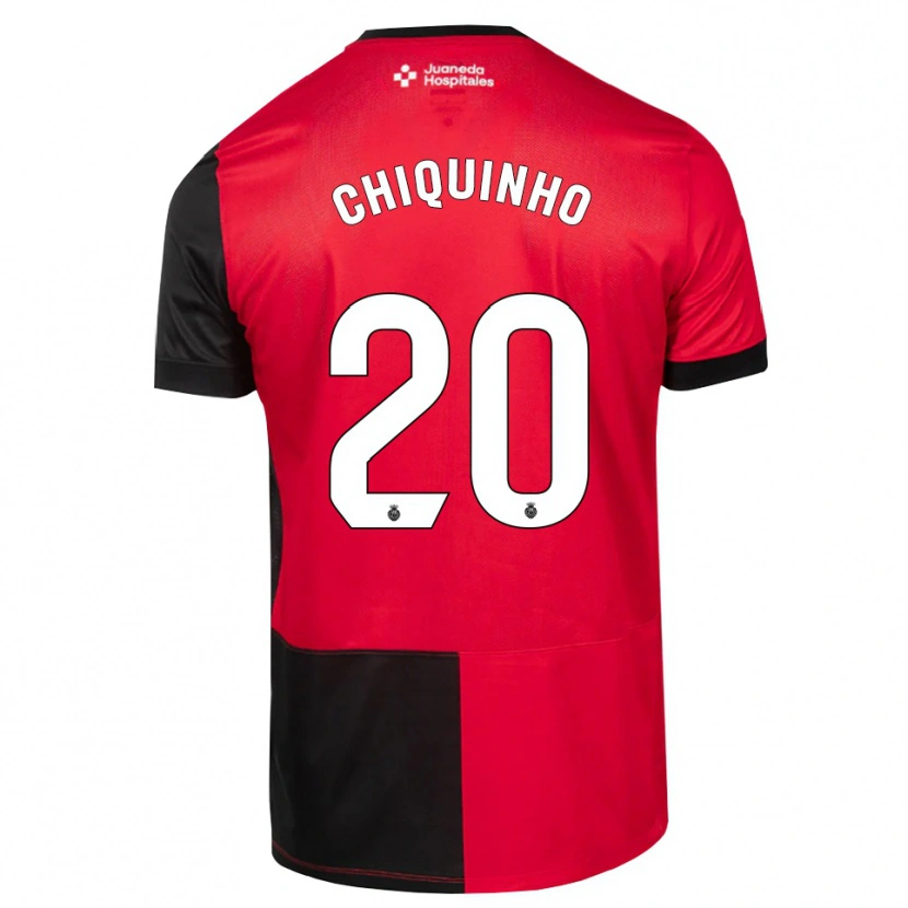 Danxen Kinderen Chiquinho #20 Zwart Rood Wit Thuisshirt Thuistenue 2026/27 T-Shirt