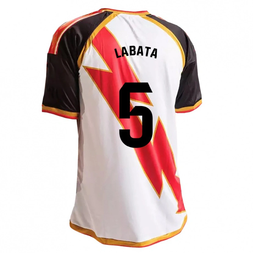 Danxen Kinderen Anthony Labata #5 Zwart Rood Wit Goud Thuisshirt Thuistenue 2026/27 T-Shirt