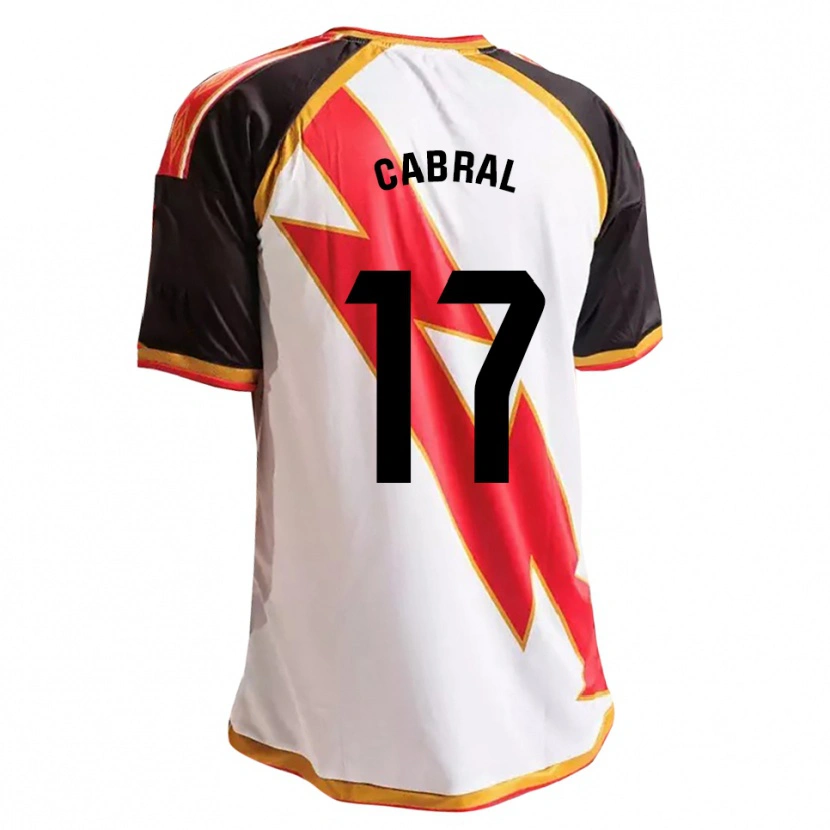 Danxen Kinderen Millene Cabral #17 Zwart Rood Wit Goud Thuisshirt Thuistenue 2026/27 T-Shirt