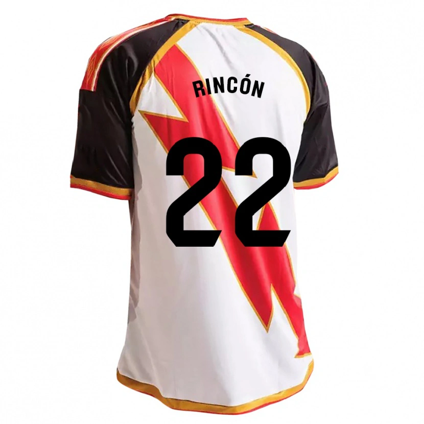 Danxen Kinderen Cristina Rincon Frances #22 Zwart Rood Wit Goud Thuisshirt Thuistenue 2026/27 T-Shirt