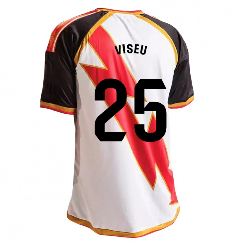 Danxen Kinderen Duarte Viseu #25 Zwart Rood Wit Goud Thuisshirt Thuistenue 2026/27 T-Shirt