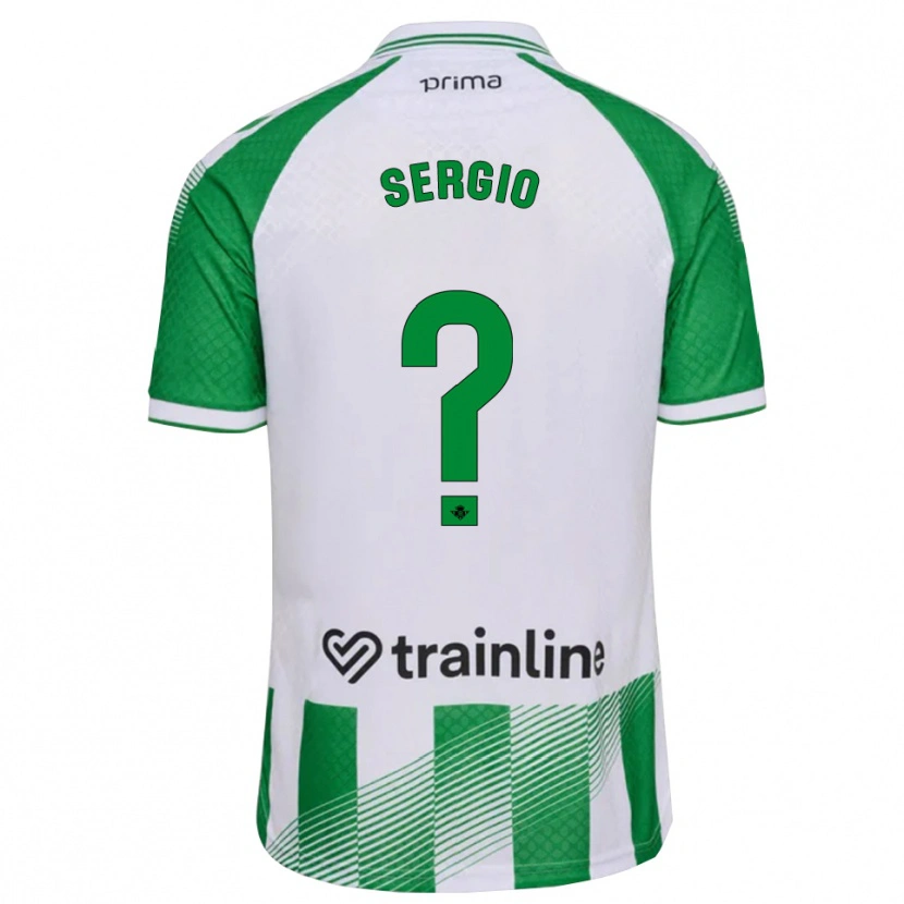 Danxen Kinderen Sergio Vázquez #0 Lichtgroen Zwart Wit Thuisshirt Thuistenue 2026/27 T-Shirt