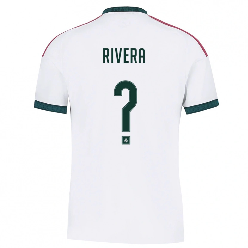 Danxen Kinderen Álvaro Rivera #0 Donkergroen Wit Rood Thuisshirt Thuistenue 2026/27 T-Shirt