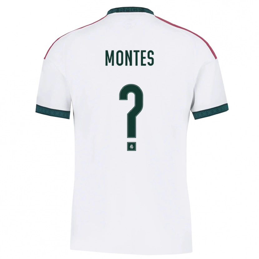 Danxen Kinderen Thiago Montes #0 Donkergroen Wit Rood Thuisshirt Thuistenue 2026/27 T-Shirt