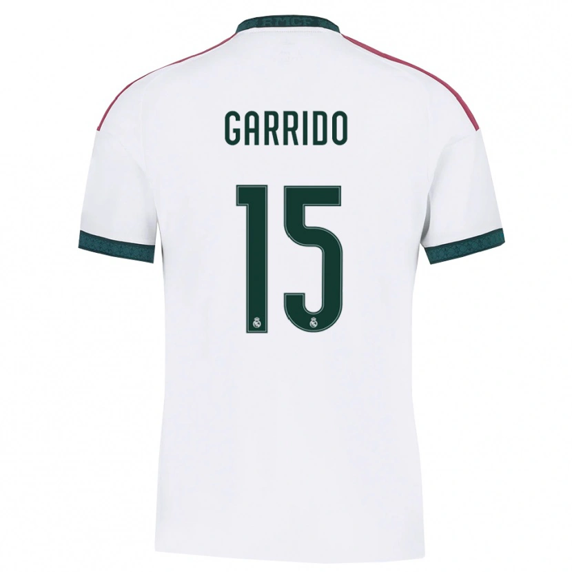 Danxen Kinderen Mateo Garrido #15 Donkergroen Wit Rood Thuisshirt Thuistenue 2026/27 T-Shirt