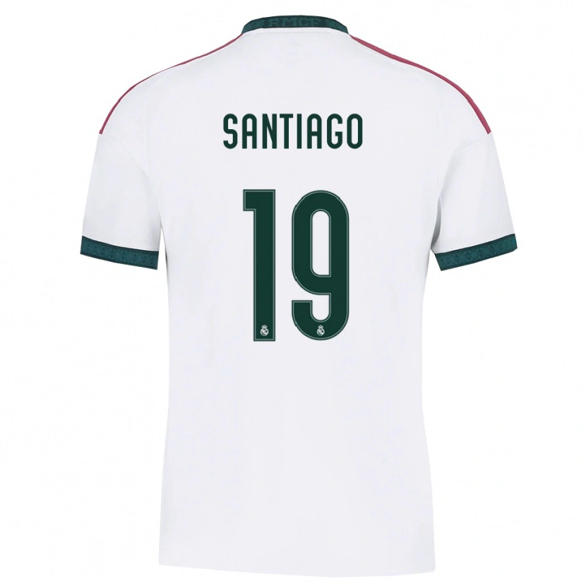 Danxen Kinderen Aimar Santiago #19 Donkergroen Wit Rood Thuisshirt Thuistenue 2026/27 T-Shirt