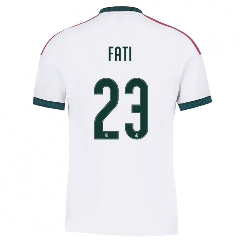 Danxen Kinderen Lamini Fati #23 Donkergroen Wit Rood Thuisshirt Thuistenue 2026/27 T-Shirt