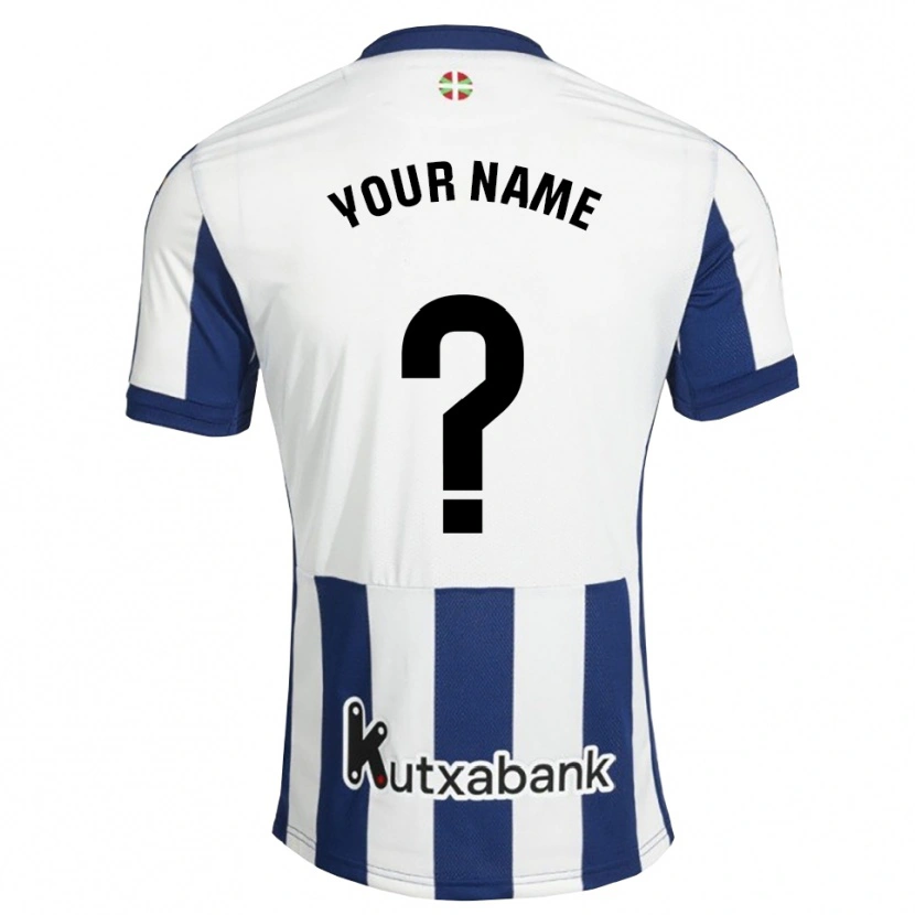 Danxen Kinderen Uw Naam #0 Marineblauw Wit Goudenrood Thuisshirt Thuistenue 2026/27 T-Shirt