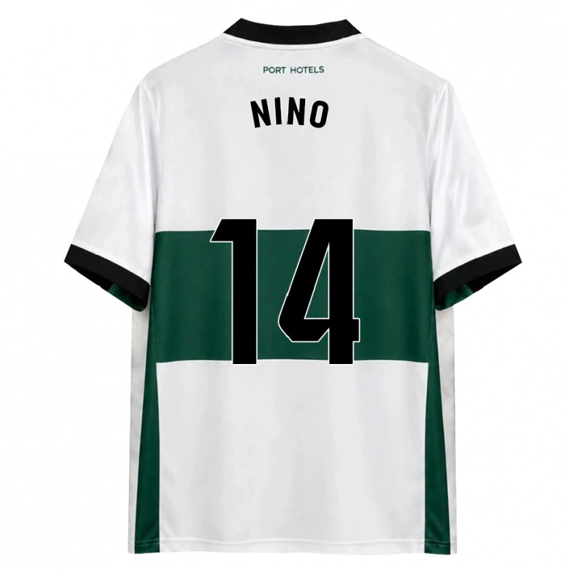 Danxen Kinderen Fer Niño #14 Groen Wit Rood Thuisshirt Thuistenue 2026/27 T-Shirt