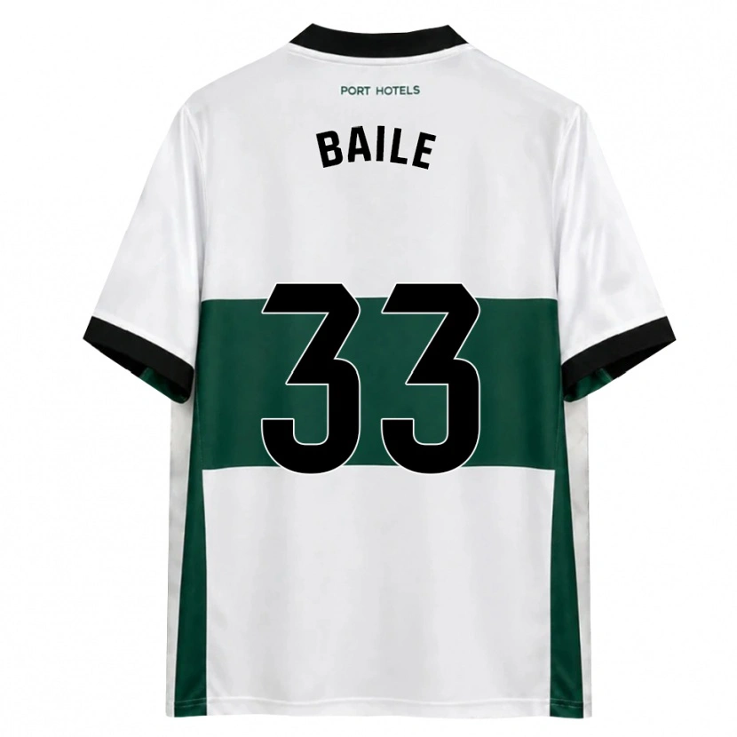 Danxen Kinderen Andrés Baile #33 Groen Wit Rood Thuisshirt Thuistenue 2026/27 T-Shirt