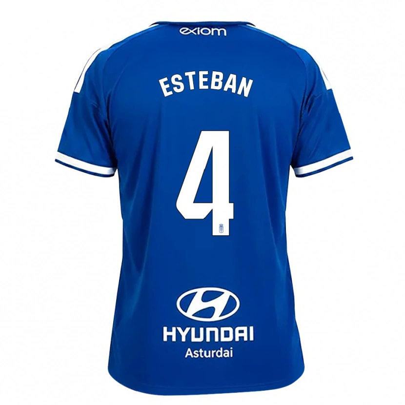 Danxen Kinderen Marco Esteban #4 Mediumblauw Wit Thuisshirt Thuistenue 2026/27 T-Shirt