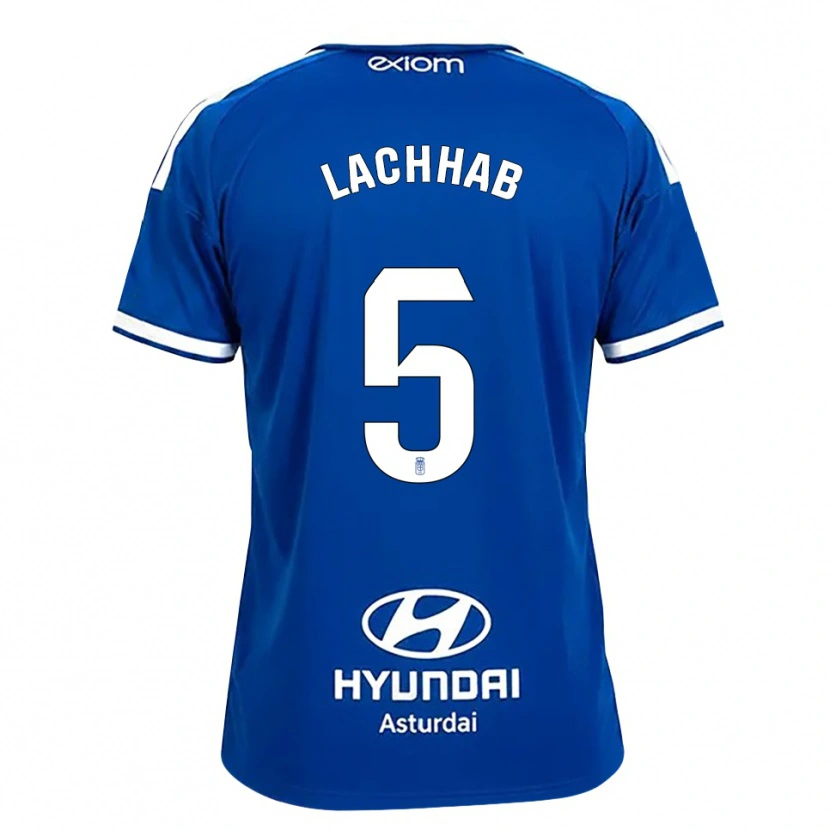 Danxen Kinderen Youness Lachhab #5 Mediumblauw Wit Thuisshirt Thuistenue 2026/27 T-Shirt